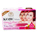 Savon Kojic Whit 4 en 1 Gluta Collagène Super AHA 160g