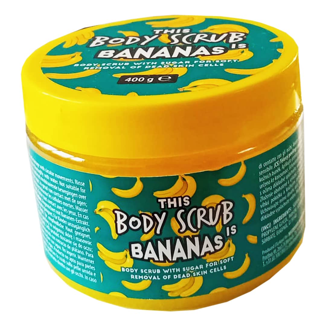 Gommage Corporel aux Extraits de Banane 400g