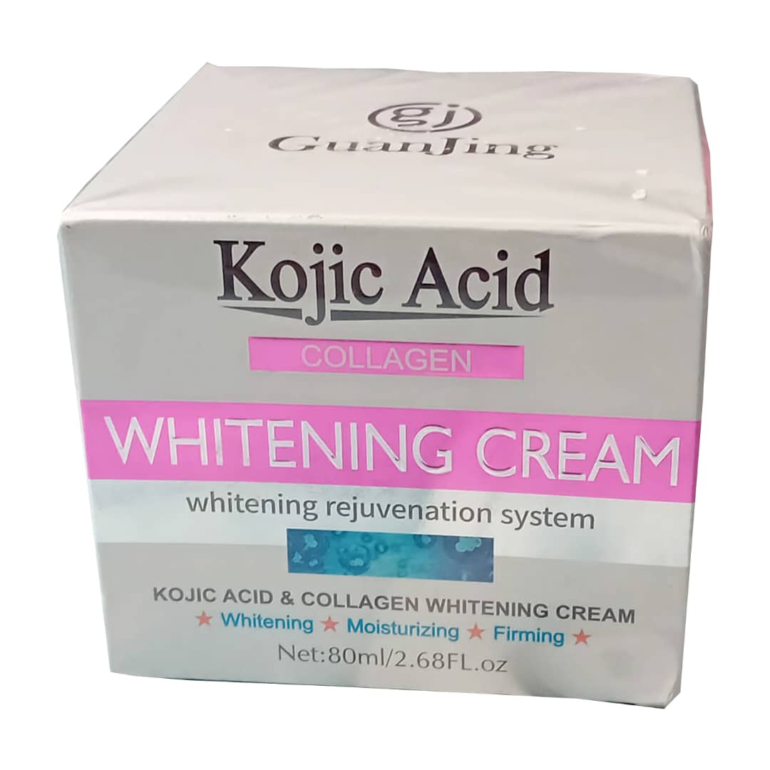 Guanjing Kojic Acid Collagène Whitening Crème Visage 80ml
