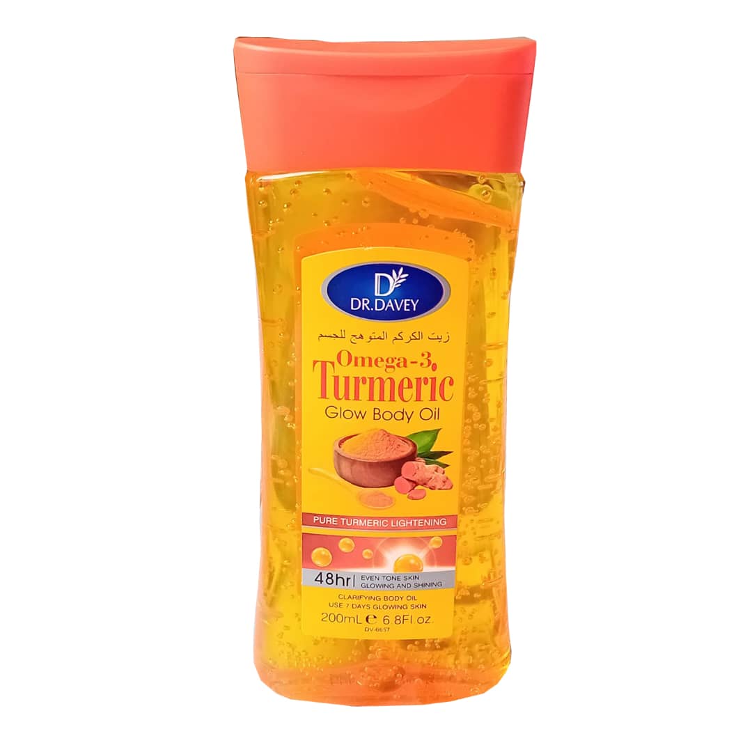 Huile au Curcuma 200ml – DR DAVEY
