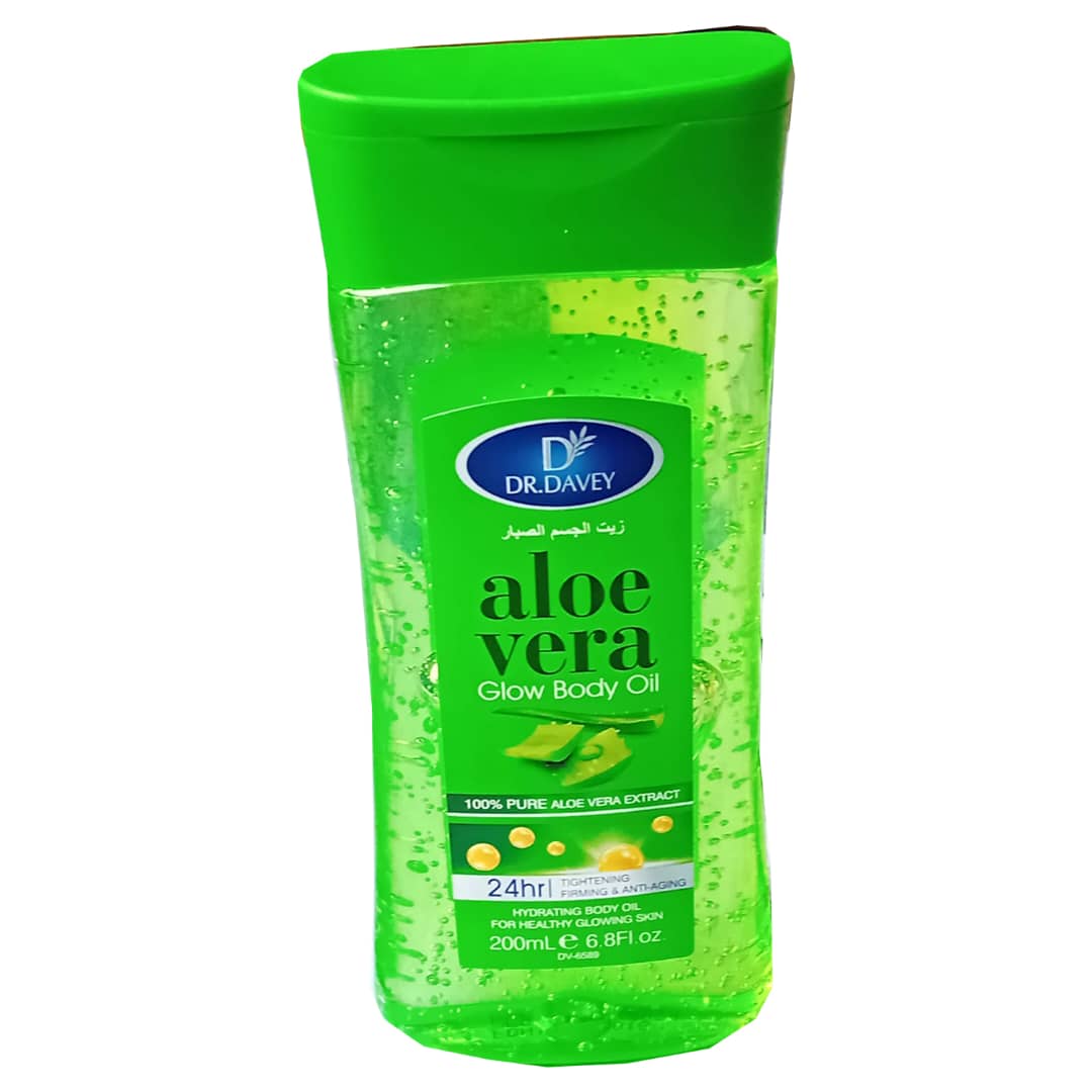 Huile d’aloe vera – hydratante, réparatrice visage, corps et cheveux 200ml