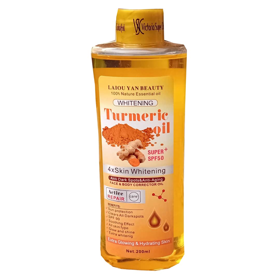 Huile essentielle de curcuma – Éclat, anti‑âge et peau unifiée 200ml