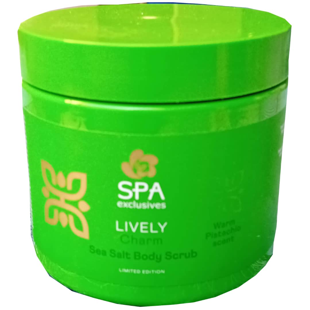 Gommage Corps Lively Charm – Spa Exclusives 500 g au sel marin