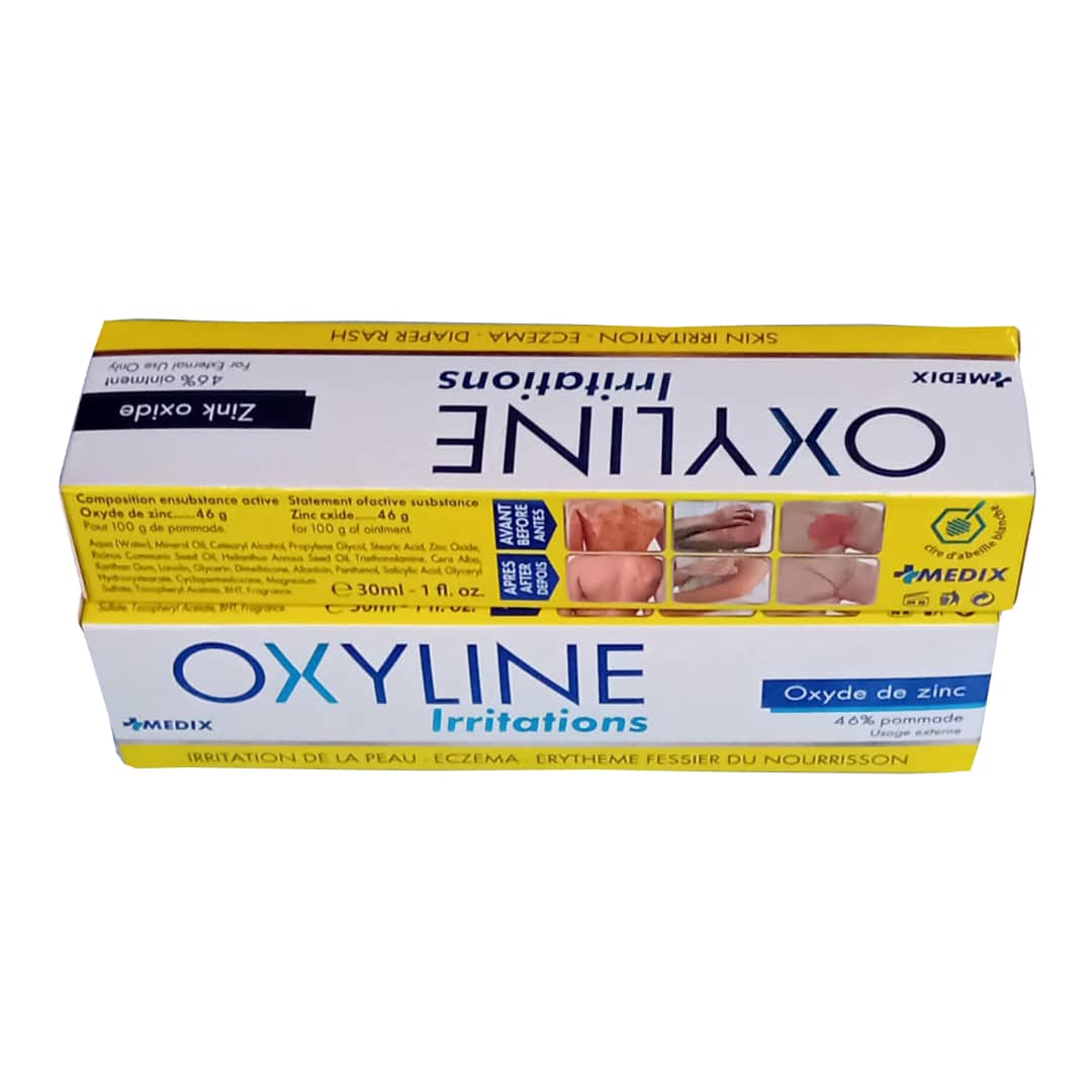 Crème Oxyline 30 g – Crème apaisante anti‑irritations et imperfections