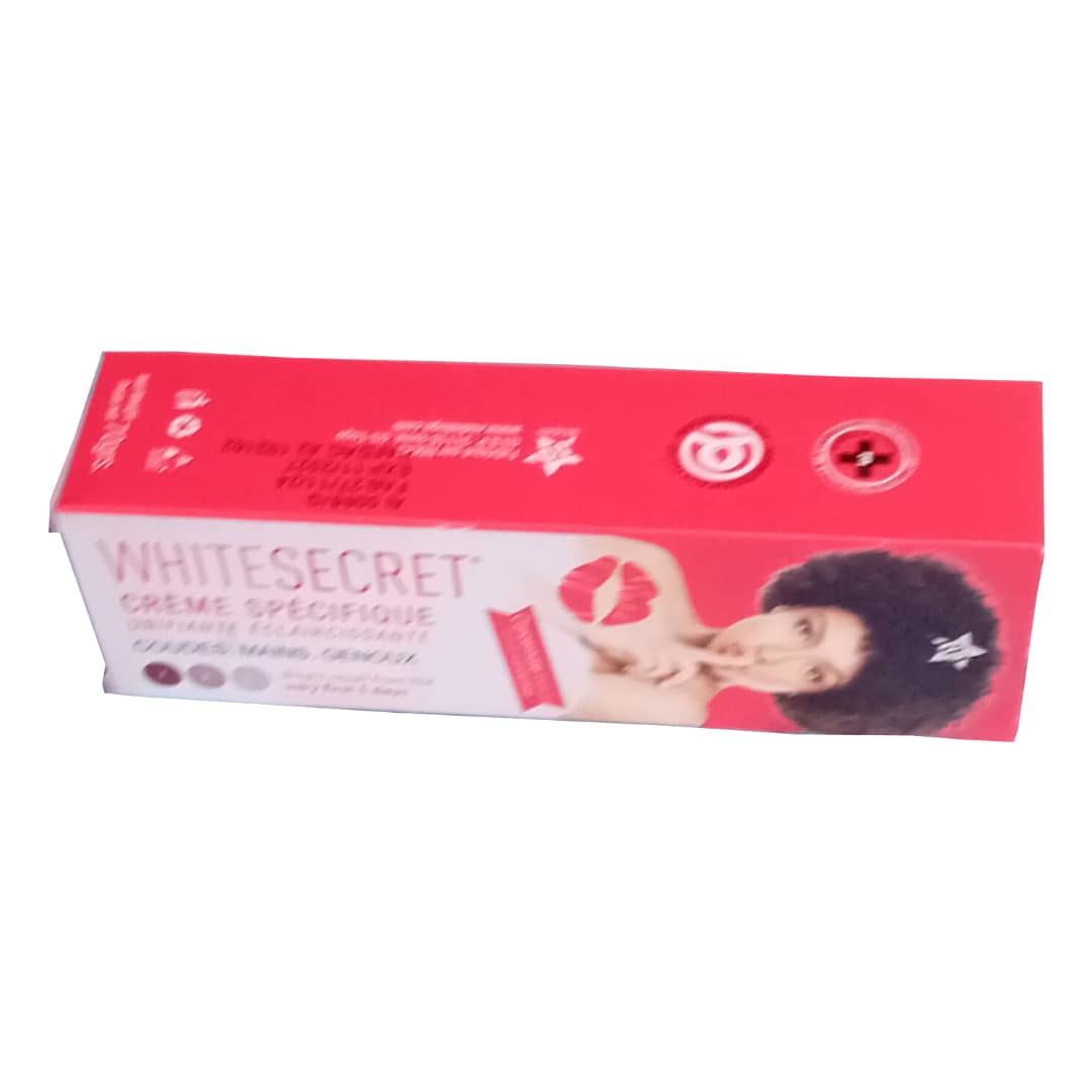White Secret – Crème  visage et corps éclaircissante anti‑taches 70g
