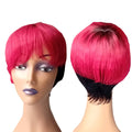 Perruque courte Pixie deux temps – coupe moderne et naturelle 15,24 cm