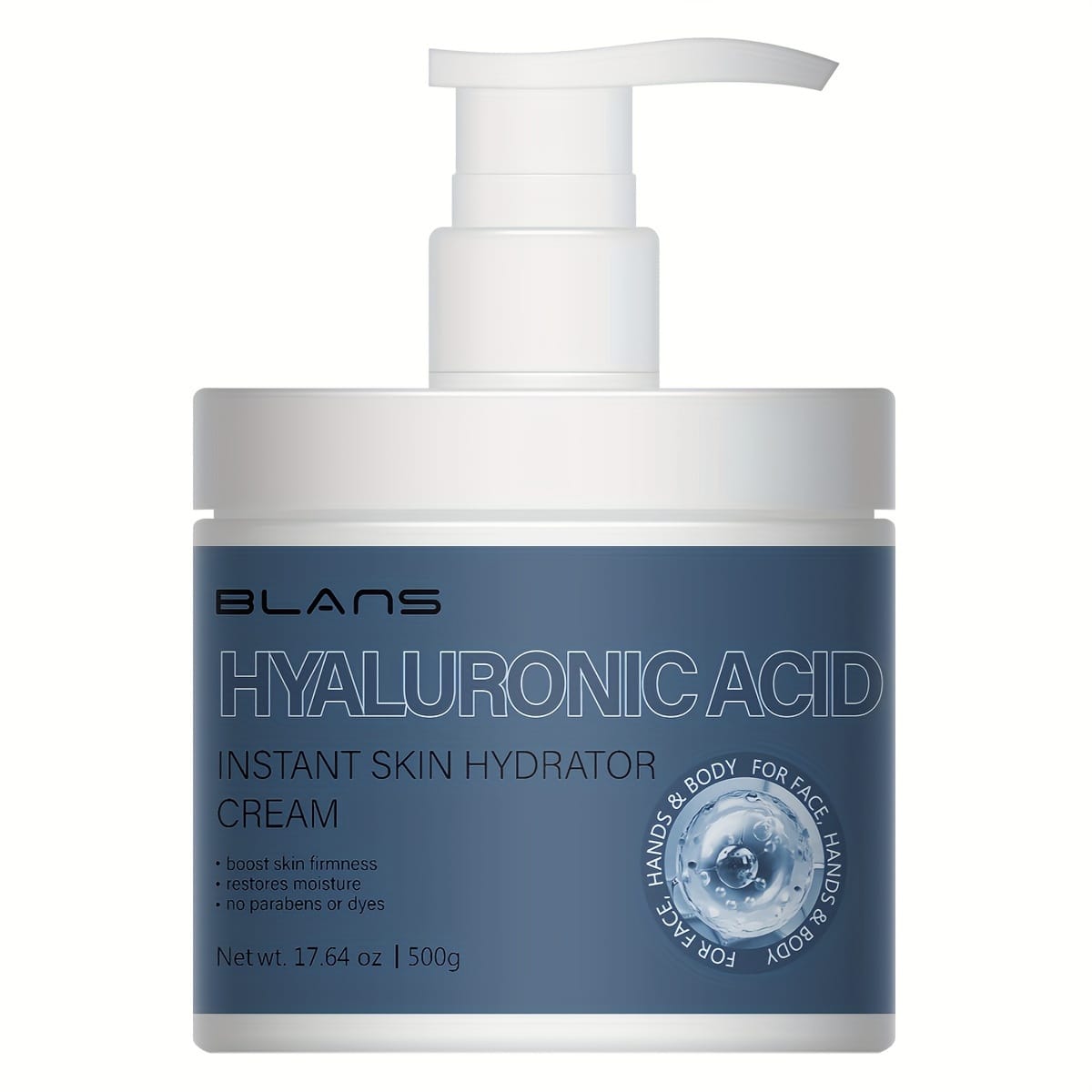 Crème Hyaluronique 500g – BLANS